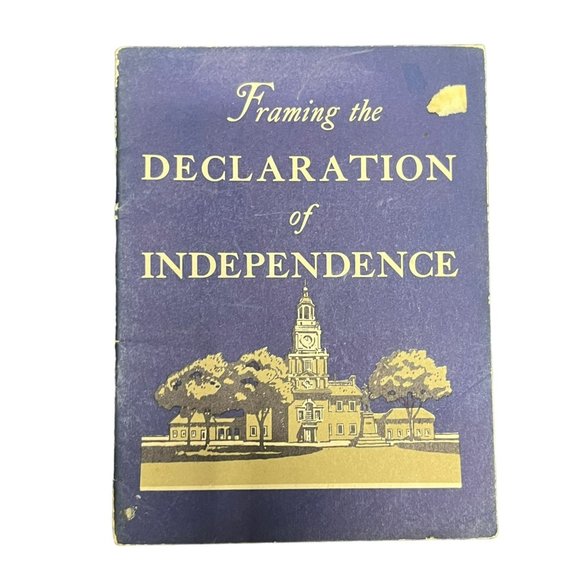 Framing the Declaration of Independence John Hancock Life Insurance Booklet - Picture 1 of 4